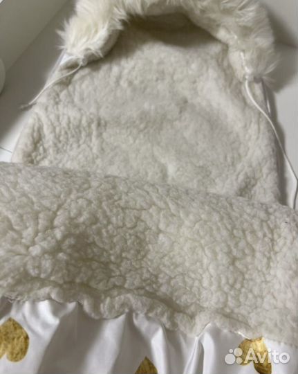 Зимний конверт в коляску