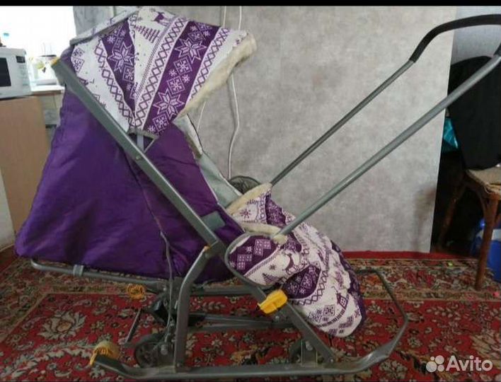 Санки коляска