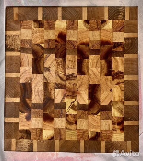 Доска разделочная торцевая