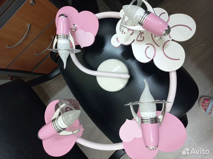 Люстра потолочная бу