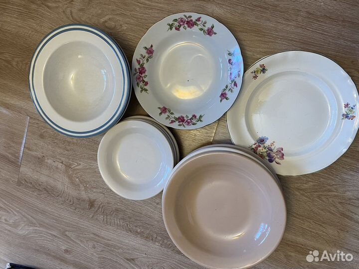 Тарелки разные СССР