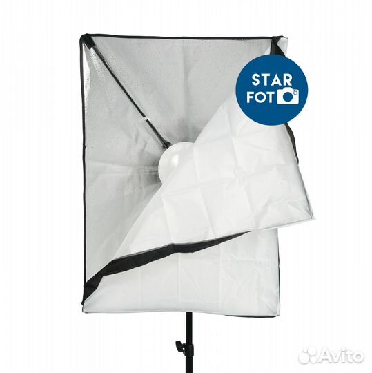 Софтбокс 50х70см Falcon eyes e27 450W LED 5500K