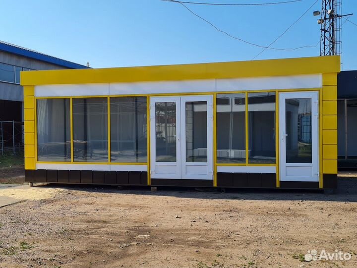 Павильон для торговли, шиномонтаж 8х3,5
