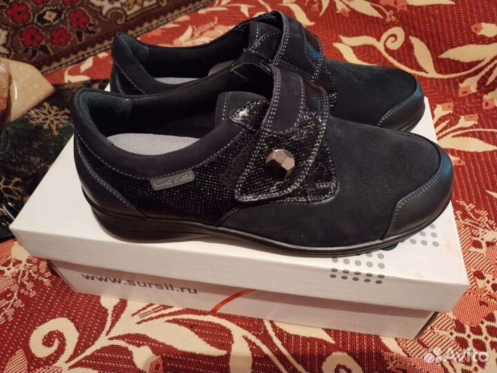 Женская ортопедическая обувь из натуральной кожи