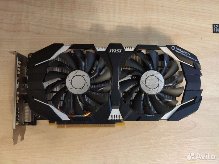 Видеокарта MSI gtx 1060 6gb