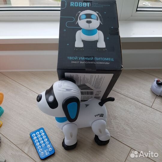 Игрушка робот собака на пульте