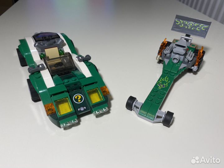 Lego Batman Riddler's cars