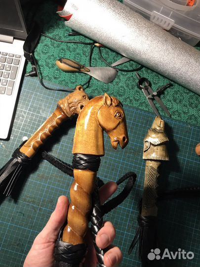 Нагайки кожаные