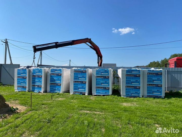 Газоблоки с завода Бонолит