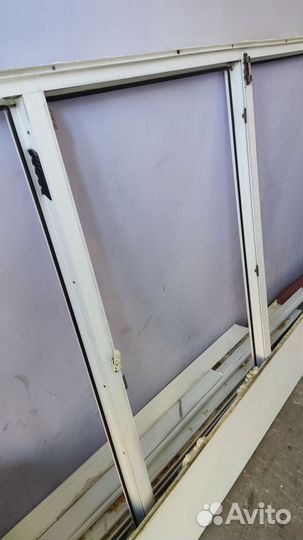 Окна пластиковые бу большие