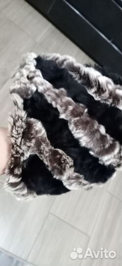 Шапка натуральный мех женская