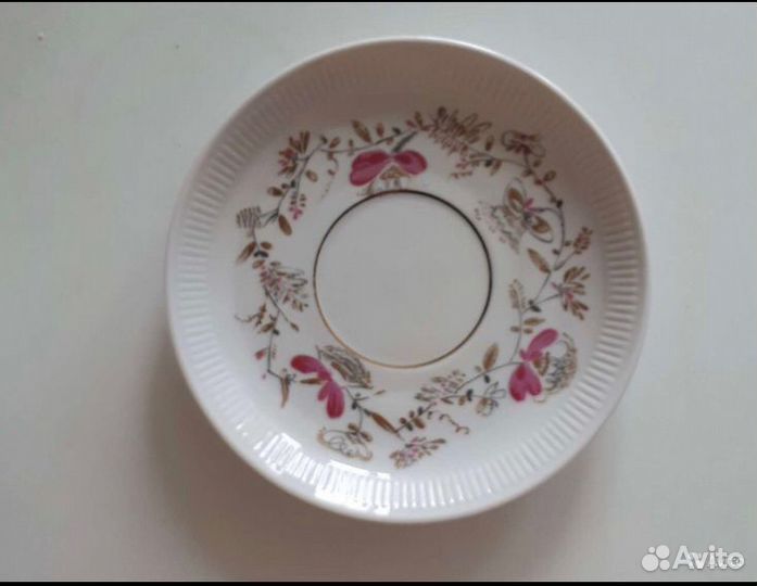 Блюдце лфз Полевые цветы