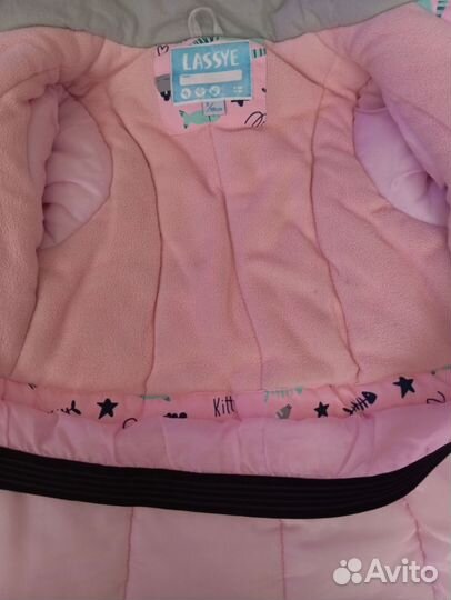 Зимний костюм для девочки