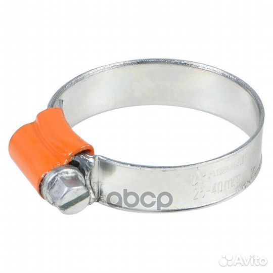 Хомут 25-40/11,7 мм, червячный, усиленный, W1