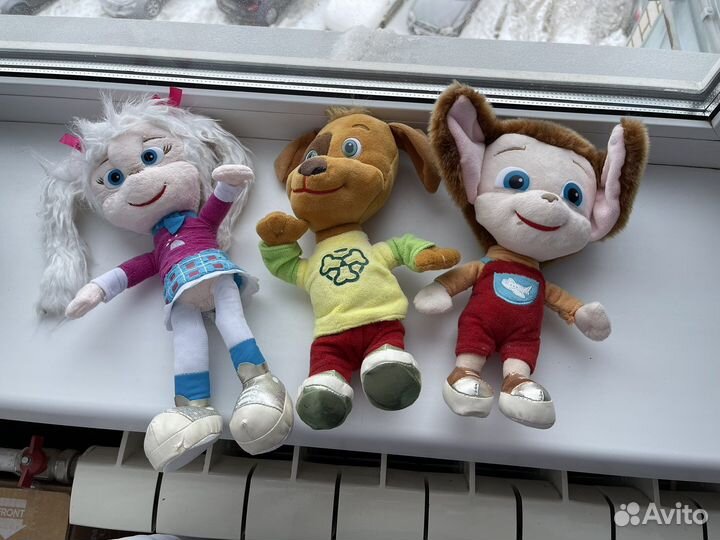 Мягкие игрушки Барбоскины