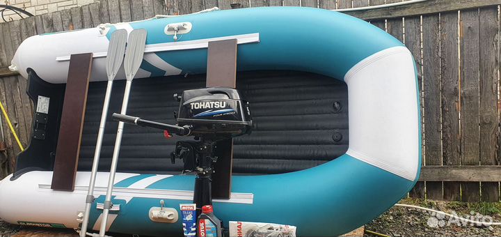 Лодочный мотор tohatsu+лодка gladiator 330