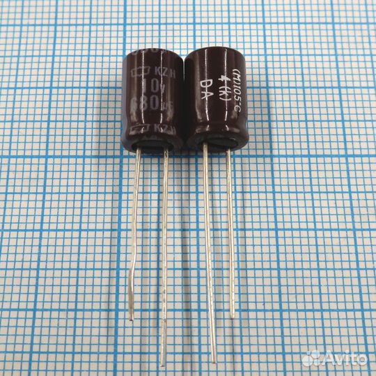 680uF 10v 10v680uF 8x11.5 KZH - Электролитический