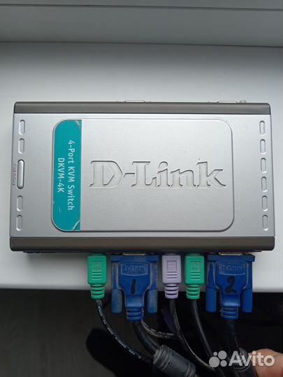 D-Link Переключатель KVM на 4 пк
