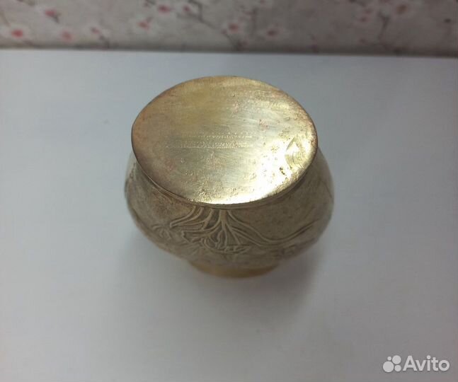 Ваза индия латунь