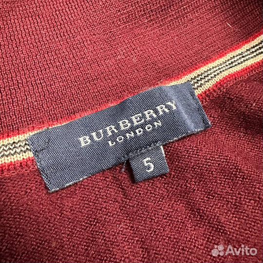 Мужской шерстяной джемпер Burberry, оригинал