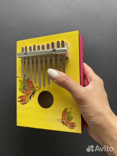 Мастер-класс для детей муз. инструмент - Калимба