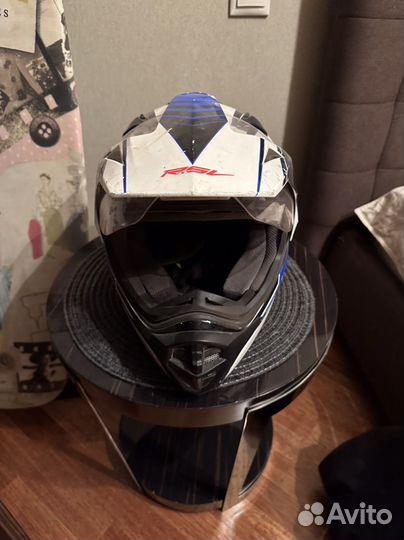 Шлем кроссовый бу