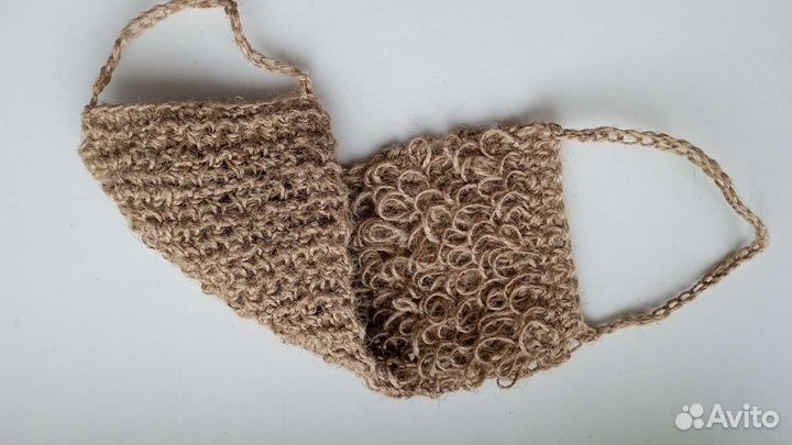 Мочалка натуральная из джута