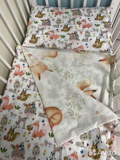 Детское постельное белье в детскую кроватку