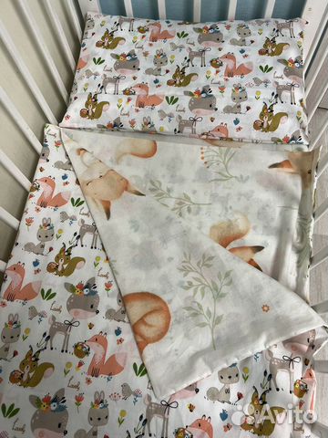 Детское постельное белье в детскую кроватку