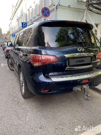 Infiniti QX80 5.6 AT, 2015, 210 000 км
