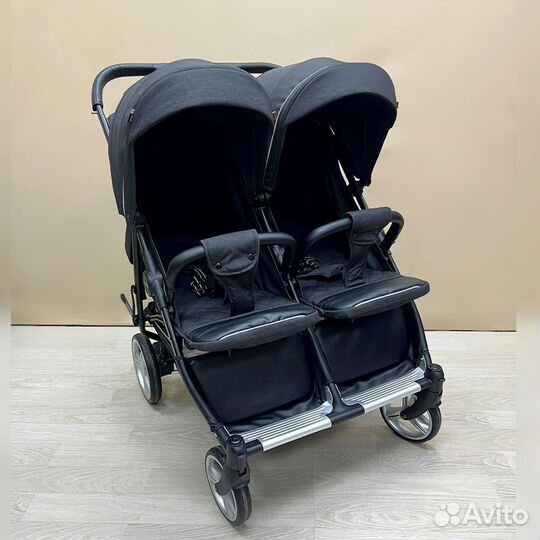 Коляска 2 в 1 для двойни