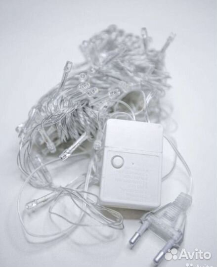 Гирлянда Штора Дождь Занавес