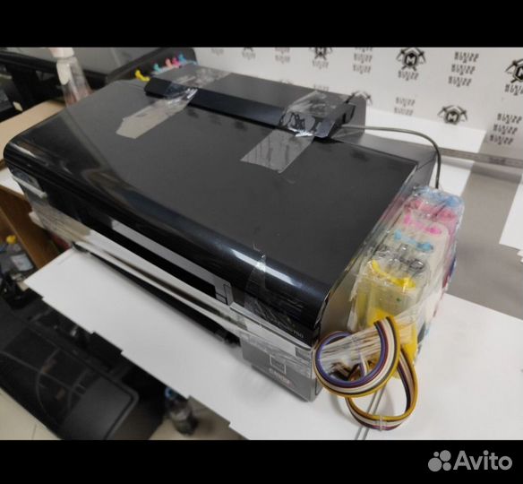Принтер dtf А4 Epson T50,сушка,клей,плёнка,чернила