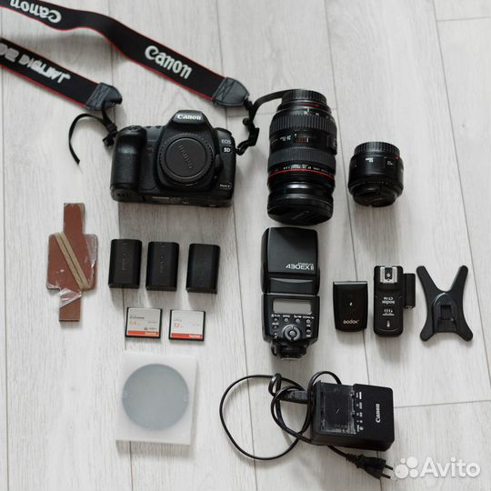 Canon 5d mark ii / Canon 24-70 L/ Canon 50mm / фле