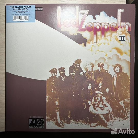 LED zeppelin ii lp Винил