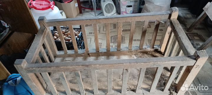 Детская кроватка качалка