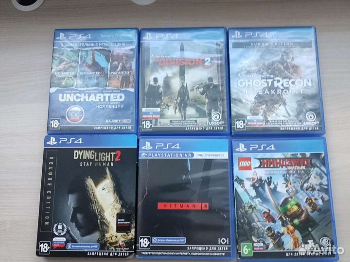 Обмен игры PlayStation 4