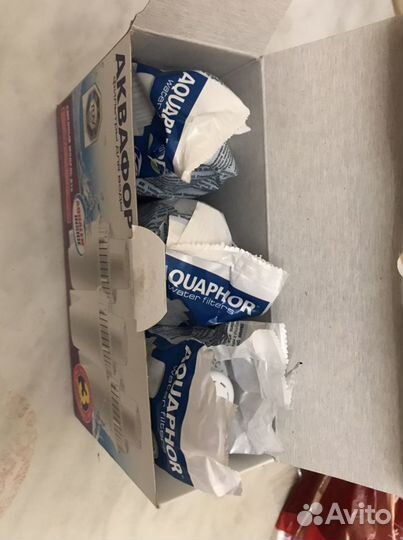 Фильтры для воды Аквафор новые (1 комплект)