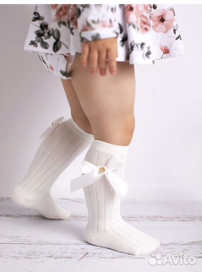 Носки детские для девочки 6-9 мес