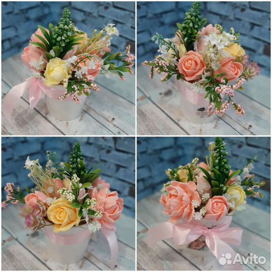 Неувядающий букет из мыла