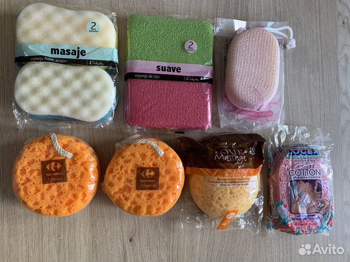 Мочалки губки