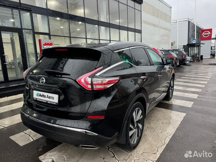 Nissan Murano 3.5 CVT, 2017, 41 456 км