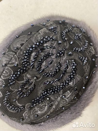 Шапка меховая норковая женская