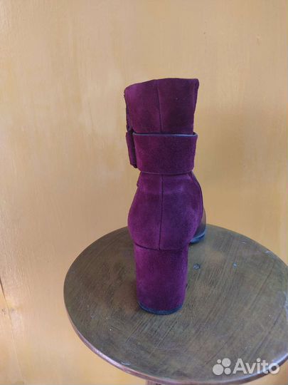 Ботильоны полусапожки натуральная кожа и замша