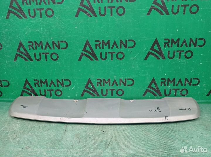 Накладка юбки бампера задняя Bmw X6 E71 2007-2012