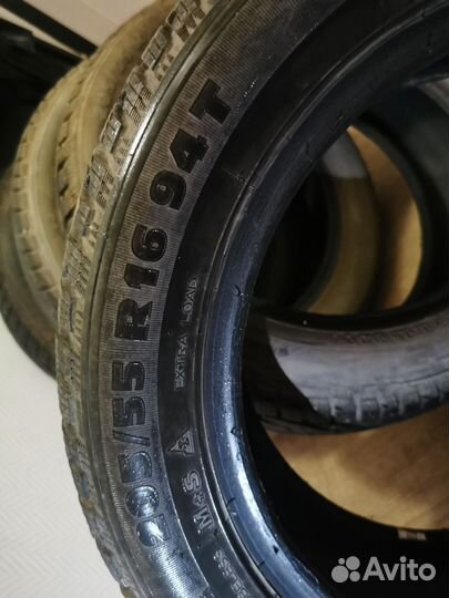 Шины 205 55 16 зимние бу