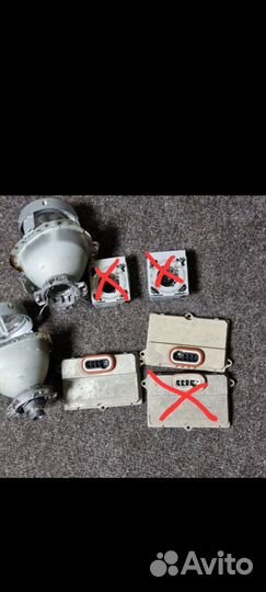 Блоки ксенона, Линзы