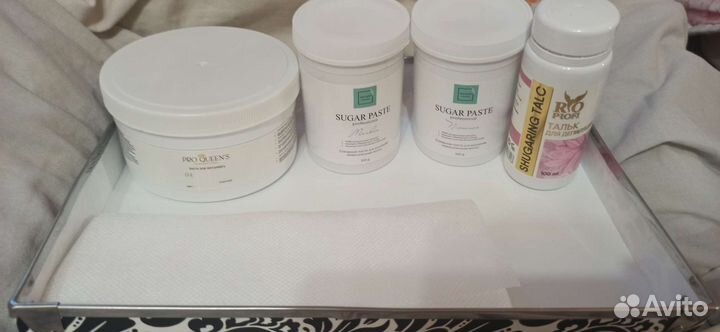 Набор паста для шугаринга сахарная паста депиляция
