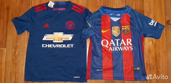 Детская футбольная майка Nike и шорты