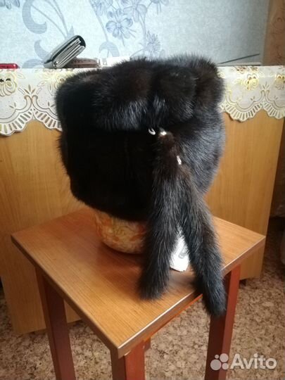 Шапка норковая женская бу